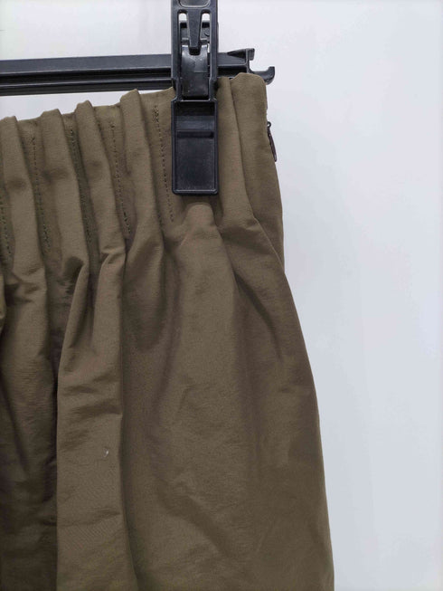 ダブルスタンダードクロージング DOUBLE STANDARD CLOTHING 24SS ウエストタック コットン ナイロン ワイド パンツ レディース JPN:38